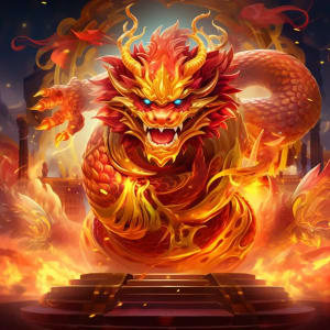 Създайте най-горещите печеливши комбинации в Super Golden Dragon Inferno от Betsoft