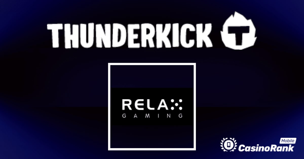 Thunderkick се присъединява към непрекъснато разширяващото се Осъществено от Relax Studio
