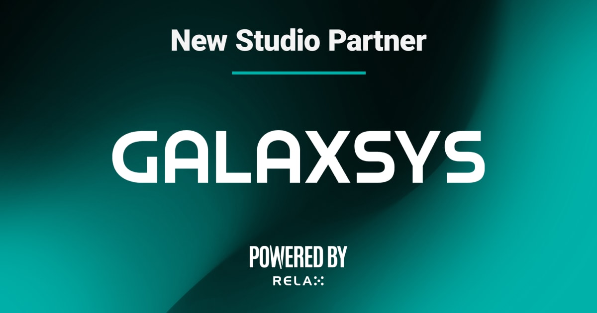 Relax Gaming разкрива Galaxsys като свой "Powered-By" партньор