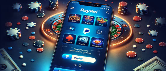 Игра в PayPal казино на мобилно устройство
