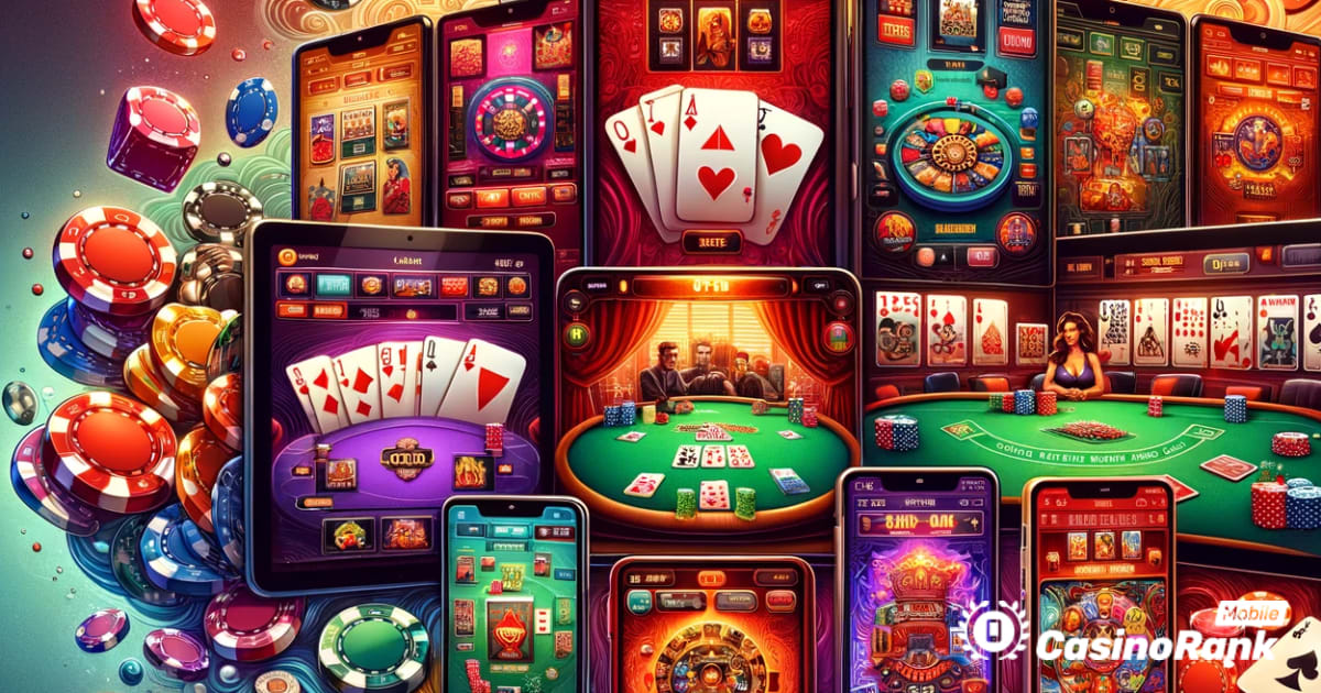 Най-популярните варианти на покер за мобилни казино