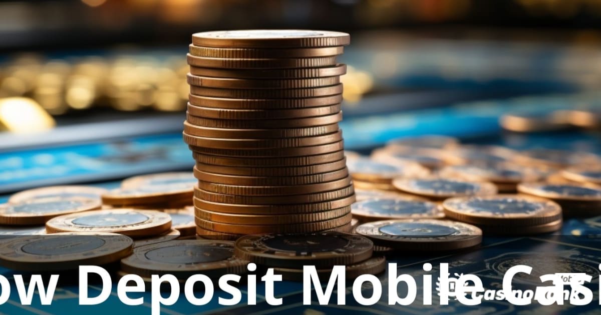 Мобилни казина с най-висок рейтинг с нисък минимален депозит 2024